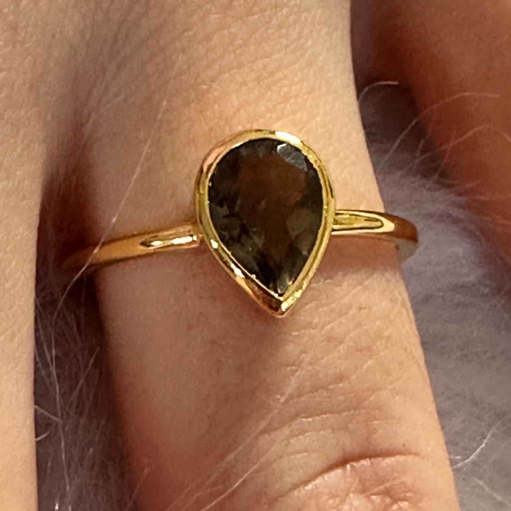 925 Gf Real Citrine Stone Made In Italy